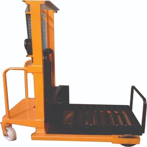 roller platform stacker