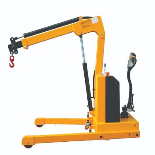 fully battery floor crane